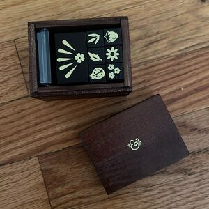 Archer & Olive wooden stamps